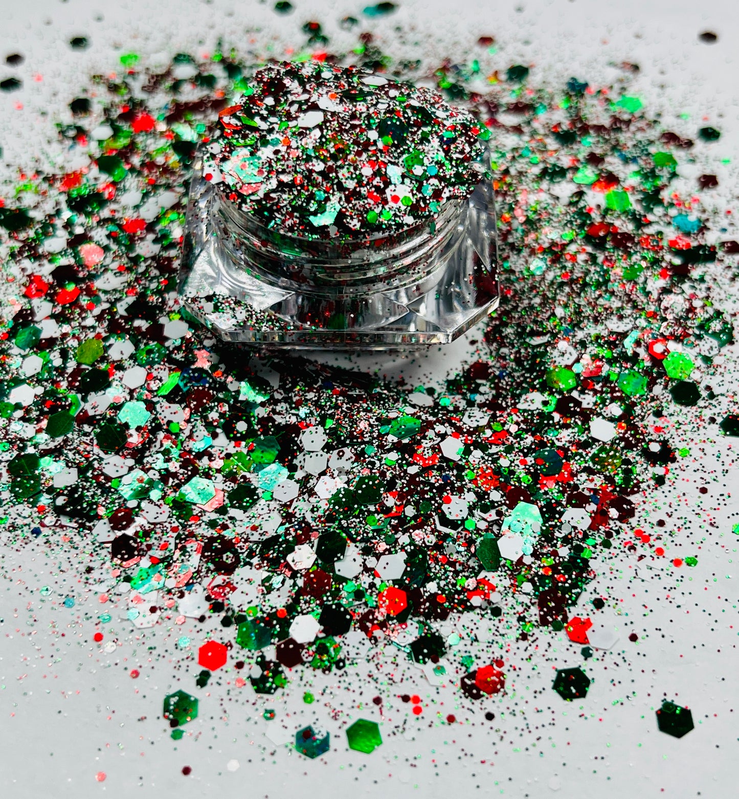 Candy Cane/ Chunky Glitter/ Holographic and Polyester Glitter image 1