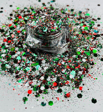 Candy Cane/ Chunky Glitter/ Holographic and Polyester Glitter image 1