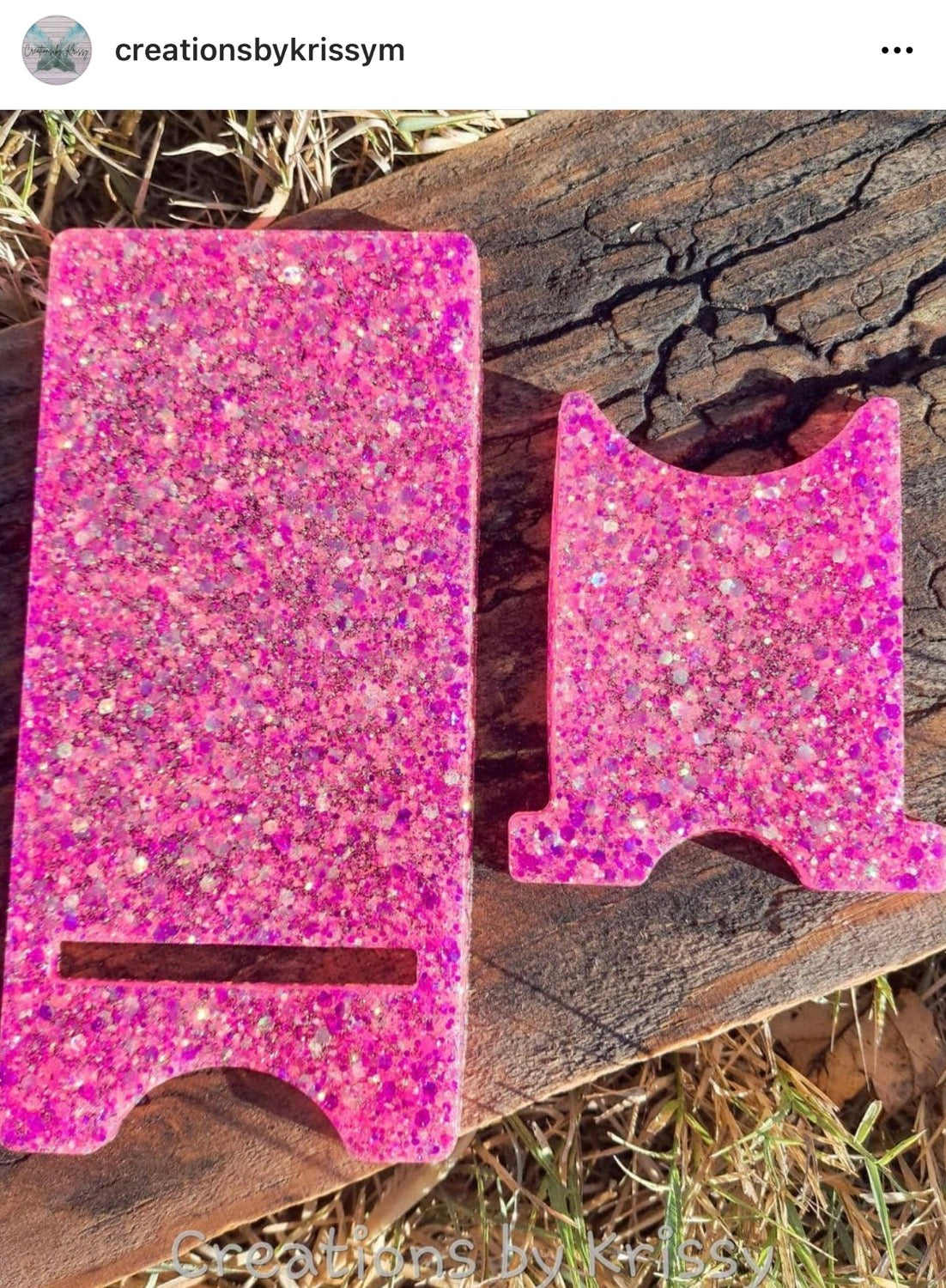 Pitch Perfect /Chunky Iridescent Pink Glitter image 2