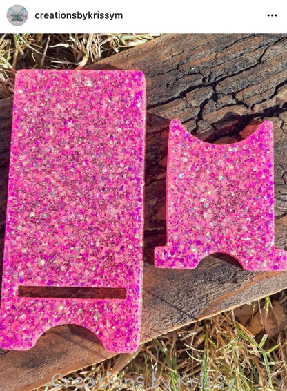 Pitch Perfect /Chunky Iridescent Pink Glitter image 2