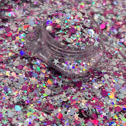 Star Struck/Chunky and Shape Holographic Glitter image 1