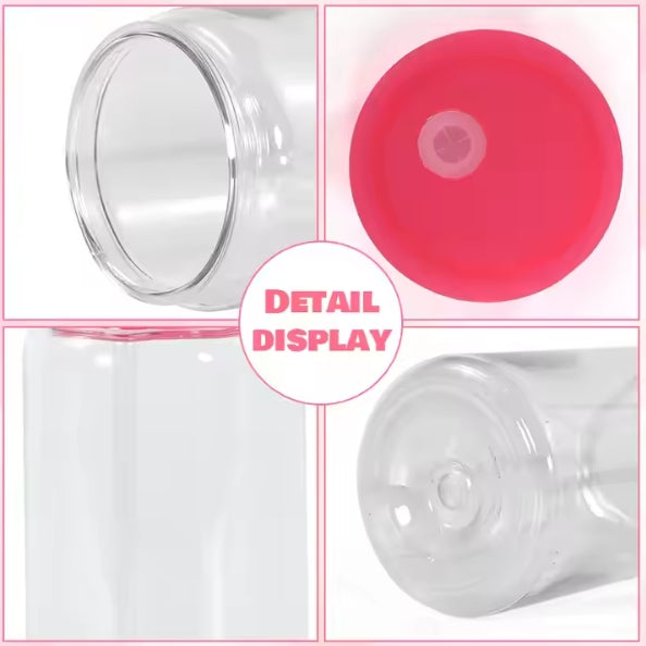 16 Oz Plastic Libby W/ Colorful Lid image 2