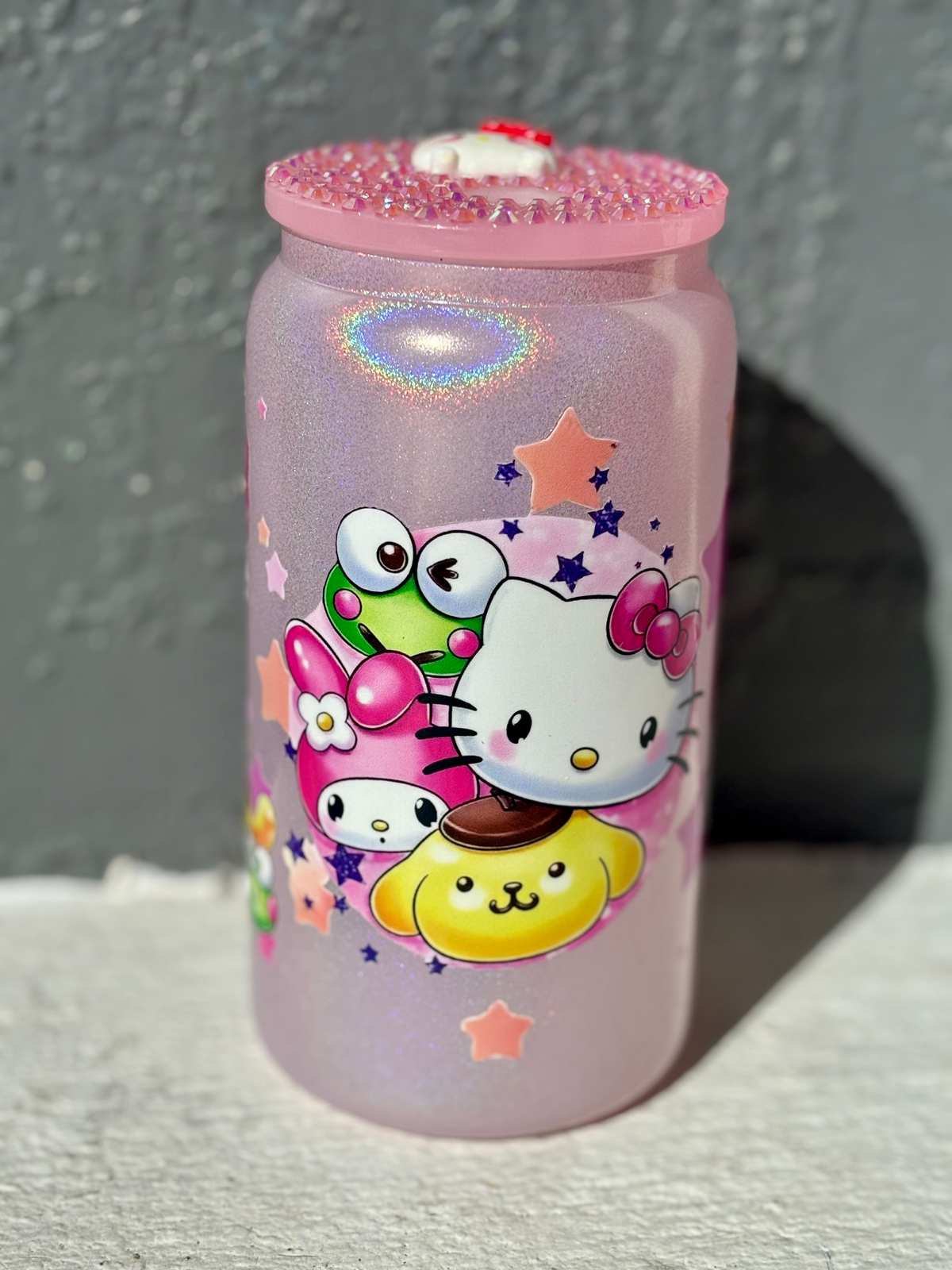 Hello Kitty and friends/glass shimmer  image 1