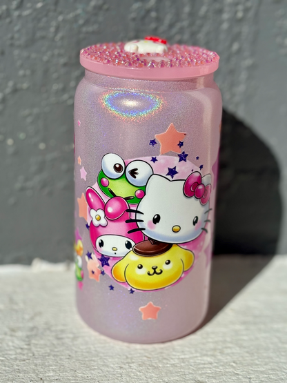 Hello Kitty and friends/glass shimmer  image 1