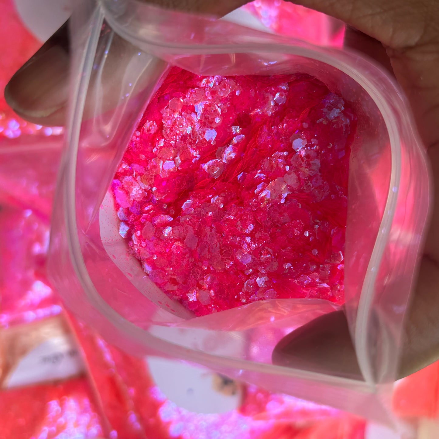 Hot Girl/ Hot pink Iridescent