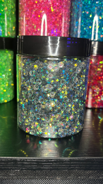 5 mm Transparent Rhinestones/Flat Back image 14