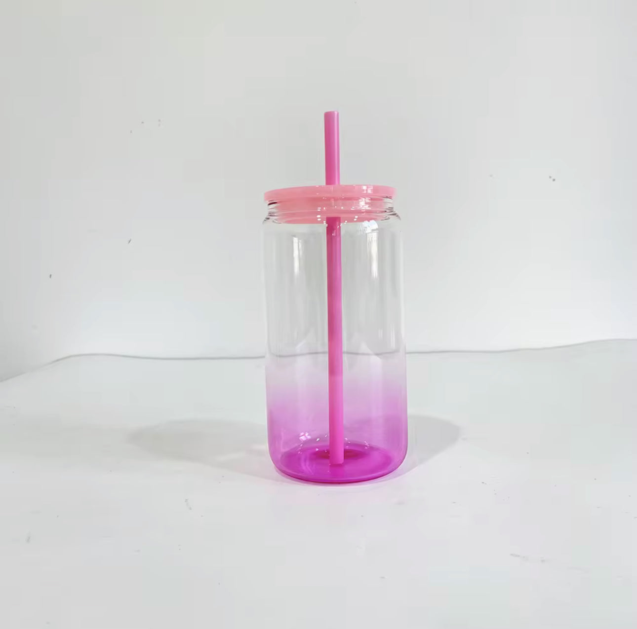 16 Oz Plastic Ombré Can image 2
