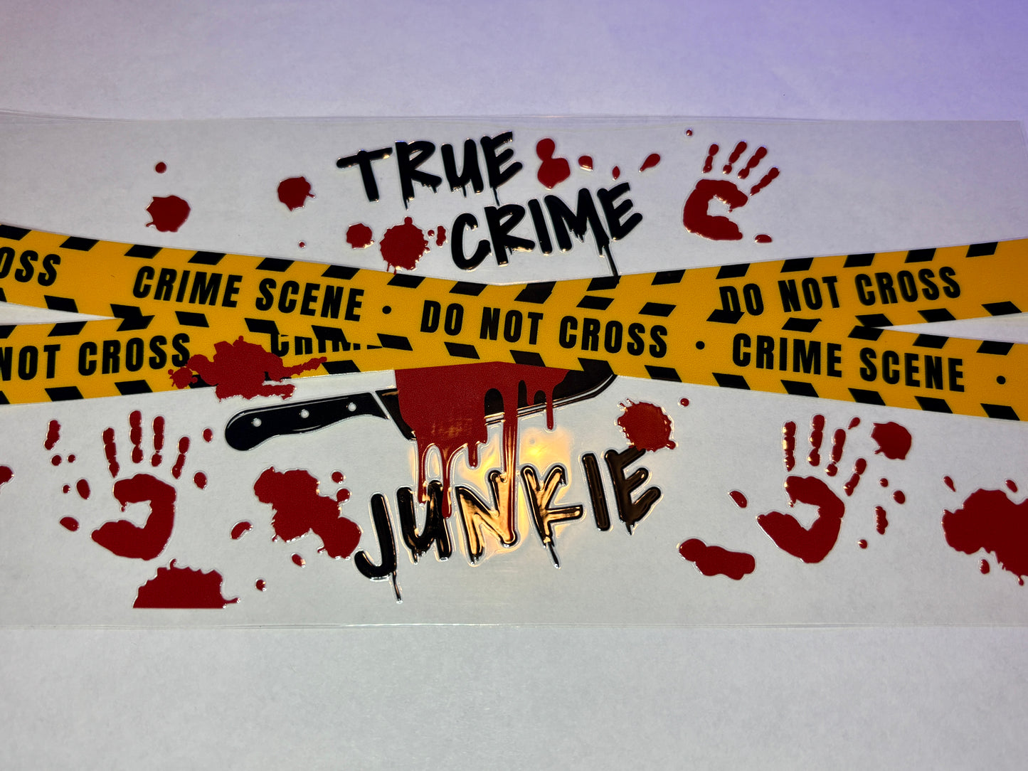 True Crime Junkie UVDTF image 0