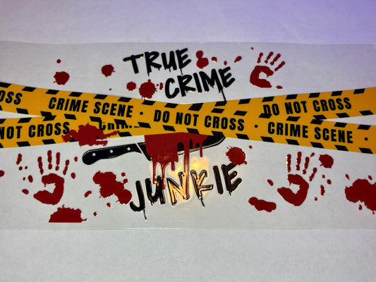 True Crime Junkie UVDTF image 0