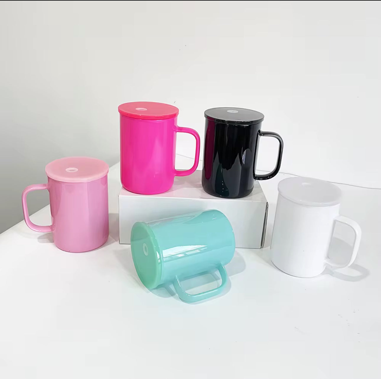 Macaron 17 Oz Mugs Bundle image 1