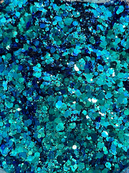 Dory/Blue  Chunk Chameleon Glitter image 1
