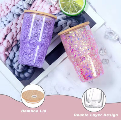 3 Oz Double Wall Shot Glass with Bamboo Lid image 4