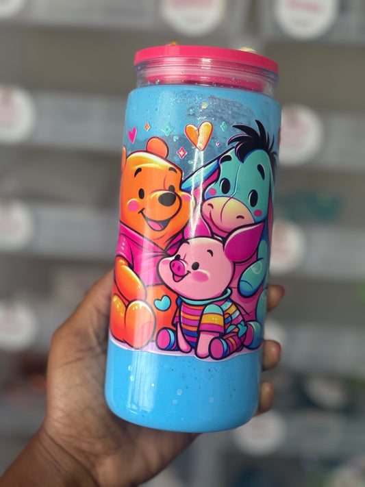 Neon Winnie (16 Oz Plastic) image 0