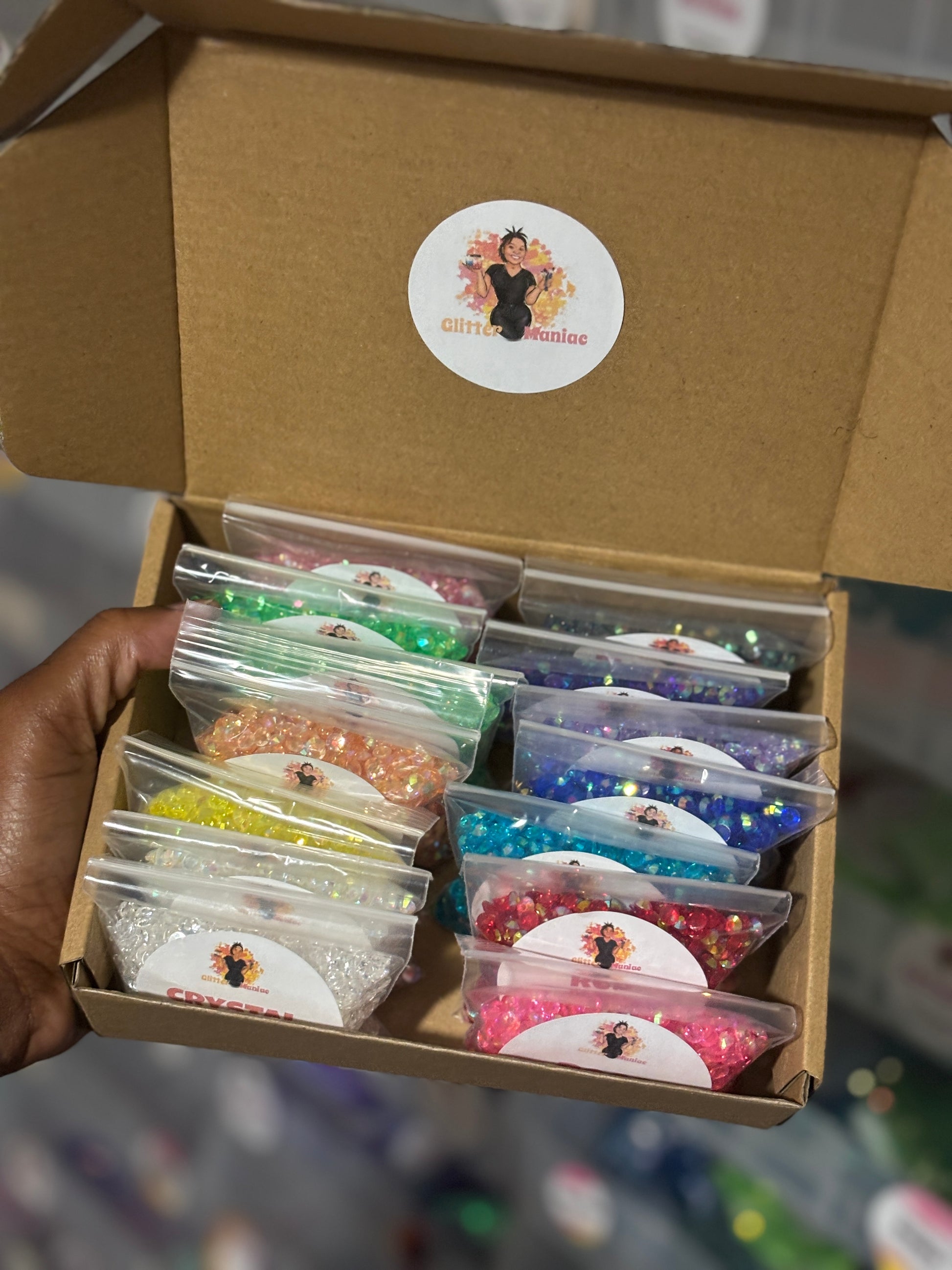 Transparent Rhinestone Box (5mm) image 0