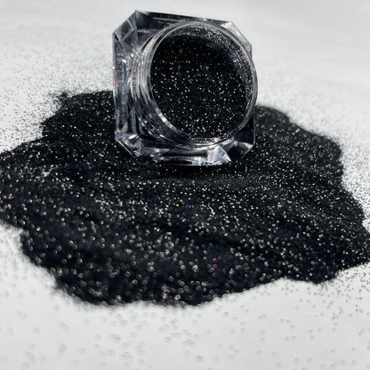Midnight/Black Fine Metallic Glitter image 1