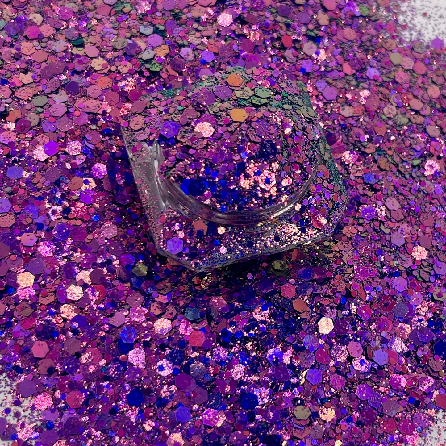 Purple Haven/ Purple Chunky Chameleon Glitter image 1