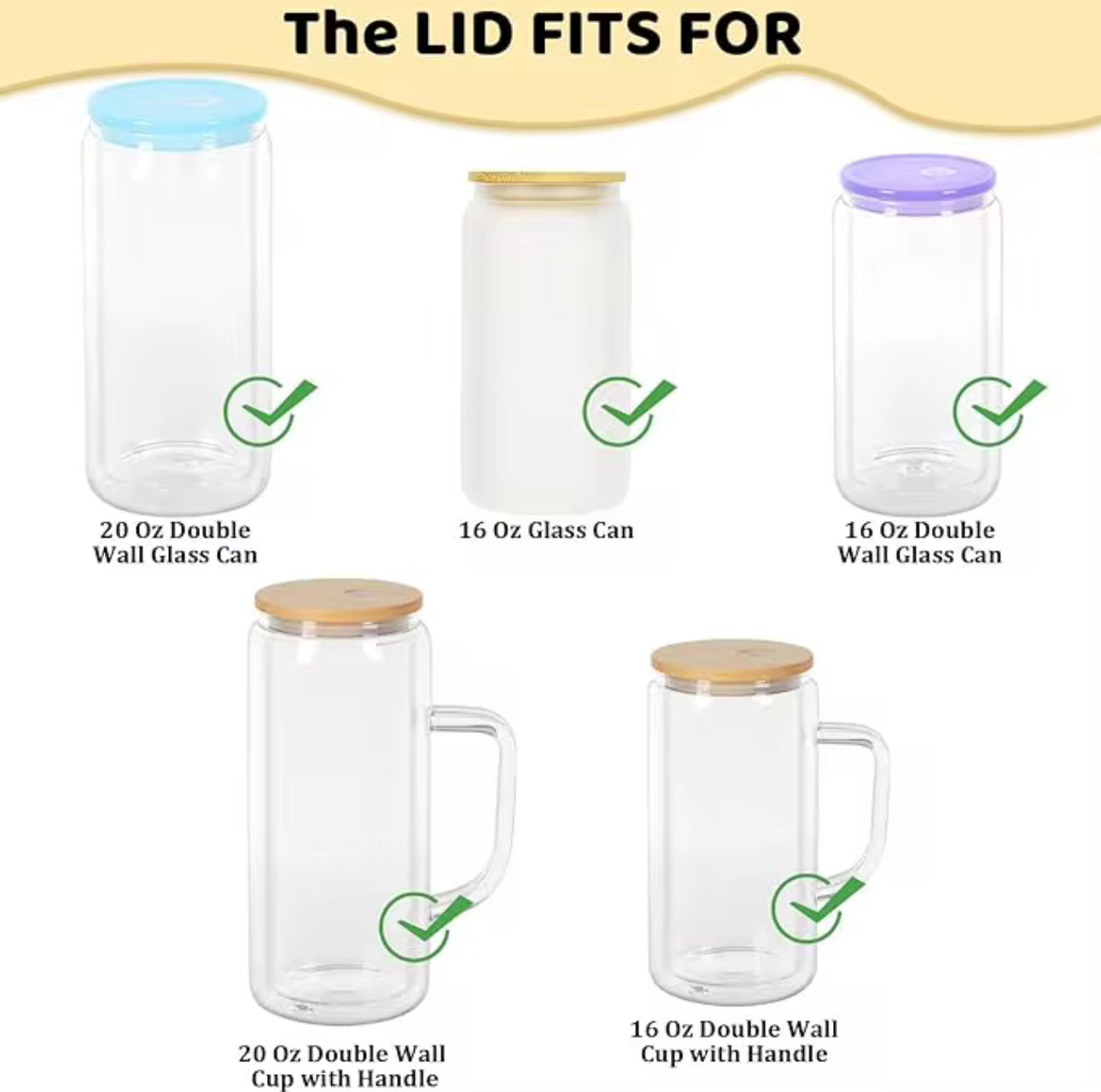 16 Oz Replacement Acrylic Lids image 3