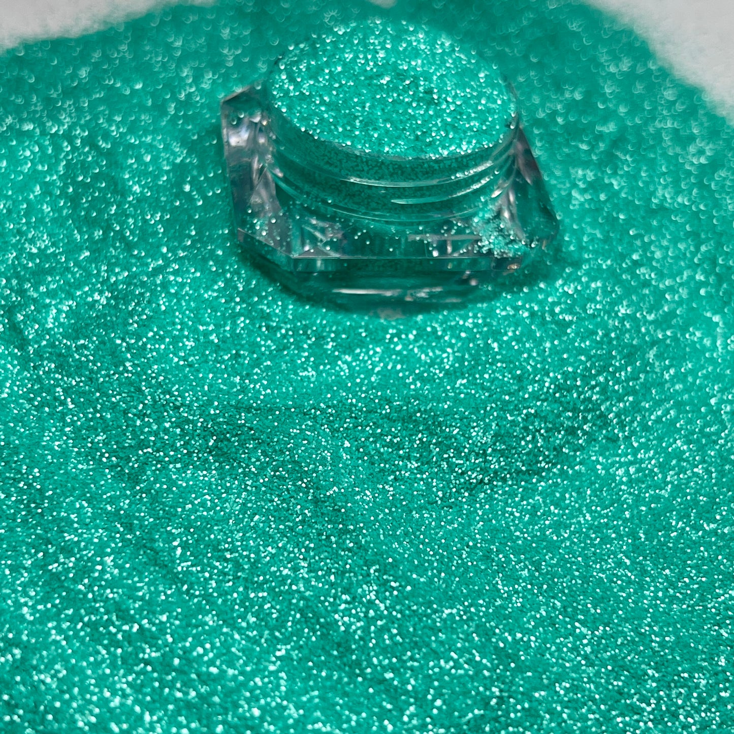 Fantasy Island/Teal Fine Polyester Glitter image 1