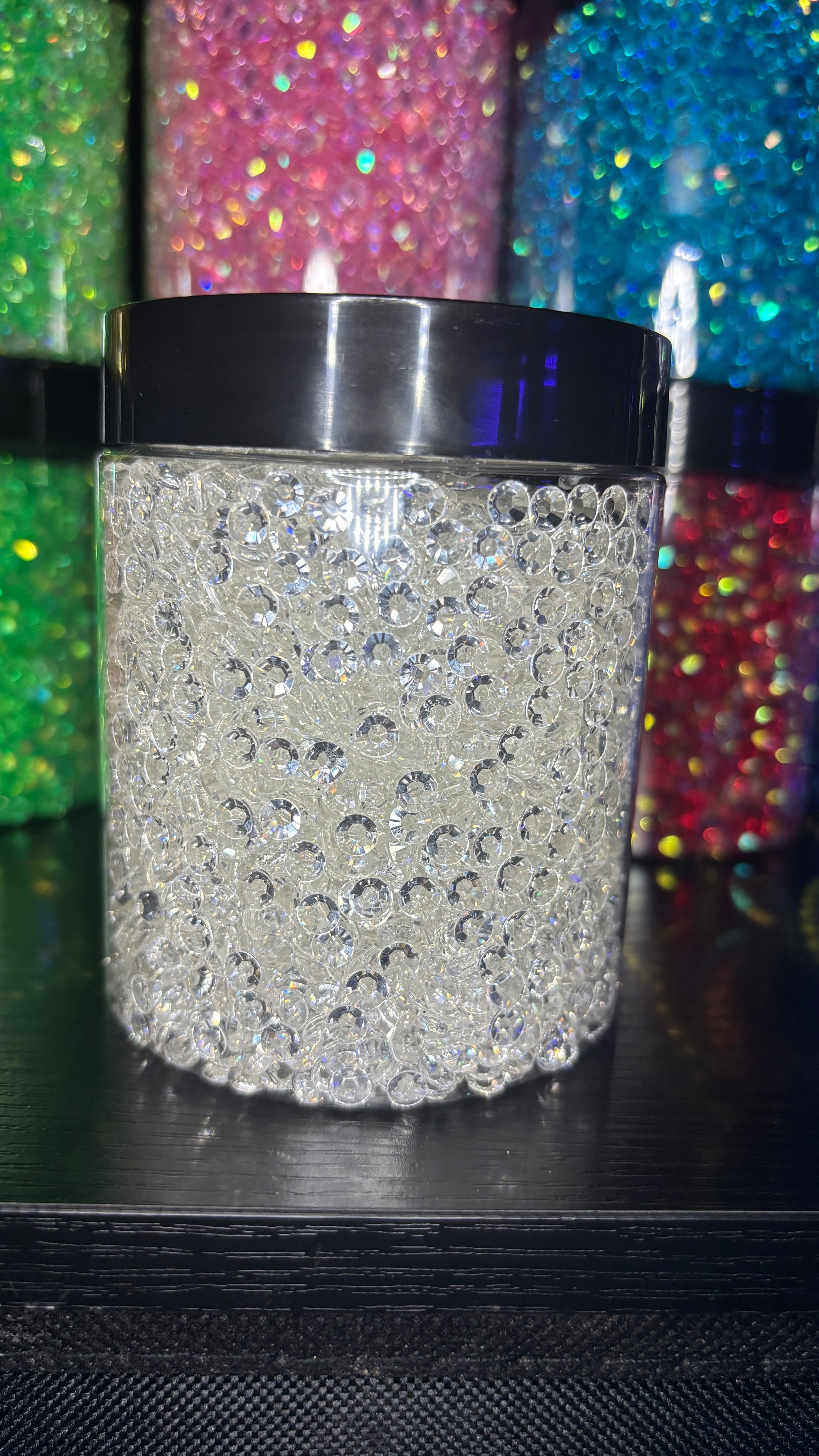 5 mm Transparent Rhinestones/Flat Back image 1