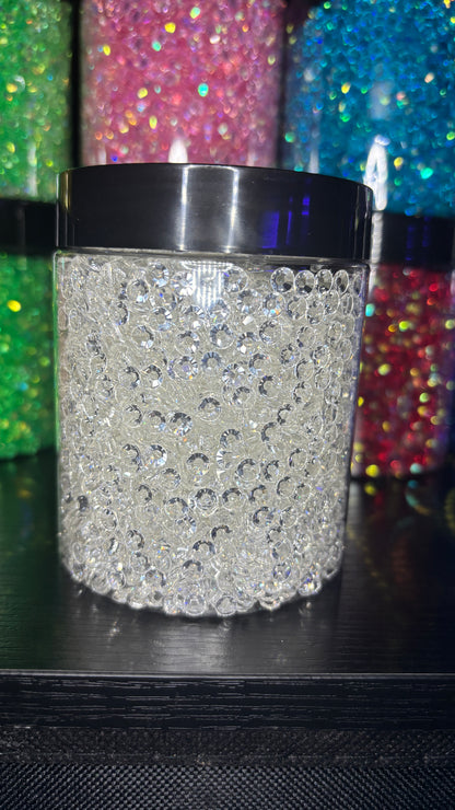 5 mm Transparent Rhinestones/Flat Back image 1