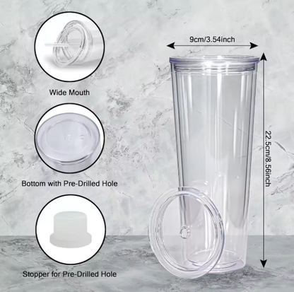 40 Oz Double Walled Acrylic Tumbler image 2