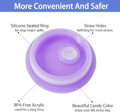 16 Oz Replacement Acrylic Lids image 2