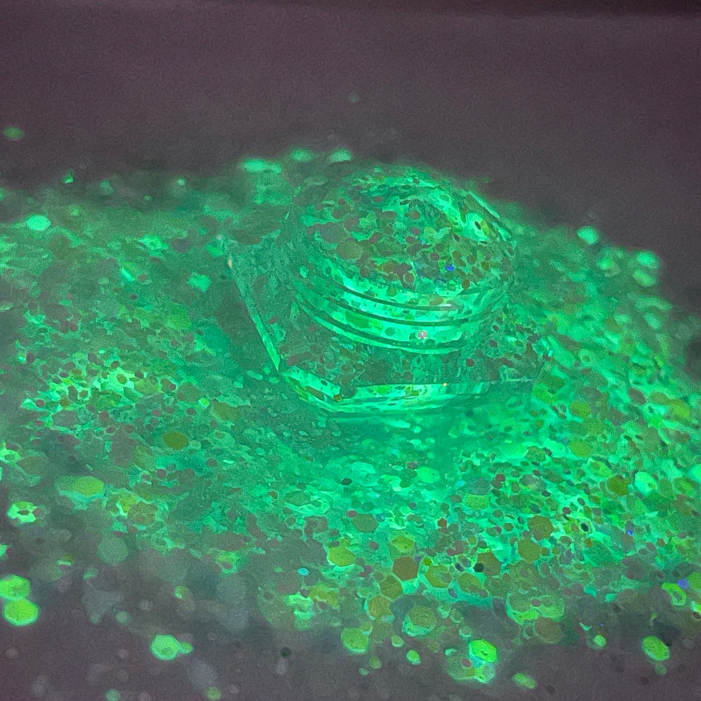Fairy Godmother/Chunky Iridescent Glow In the Dark Glitter image 3