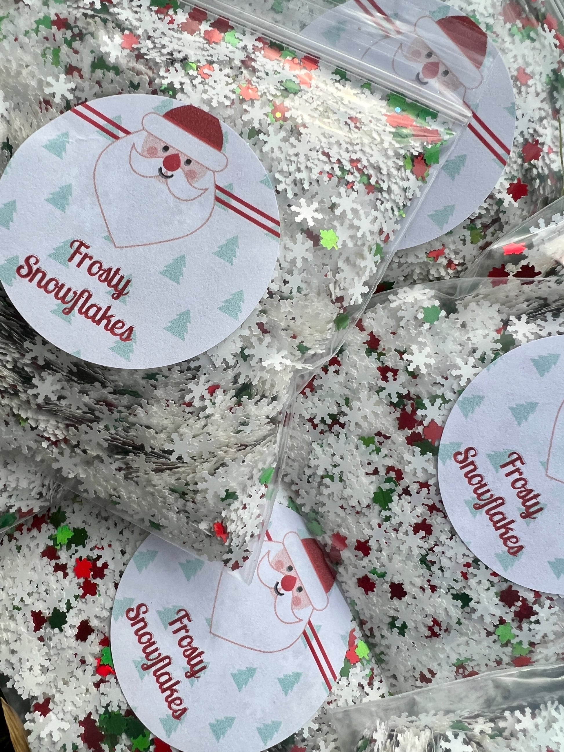 Frosty Snowflakes/Shape Glitter image 0