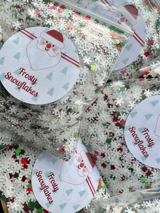 Frosty Snowflakes/Shape Glitter image 0