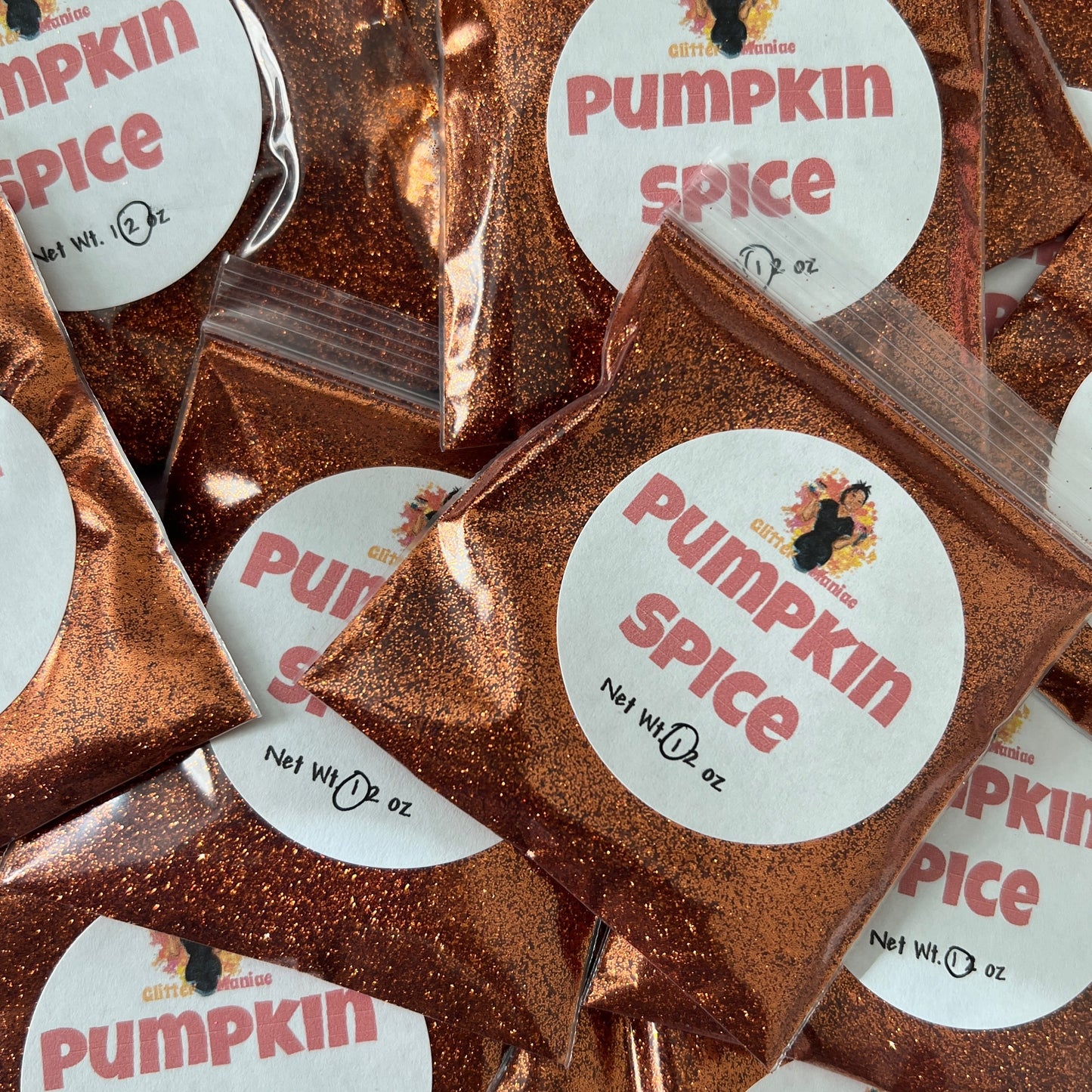 Pumpkin Spice/Brown Fine Metallic Glitter image 0