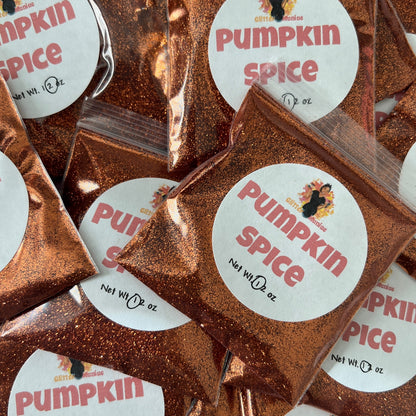 Pumpkin Spice/Brown Fine Metallic Glitter image 0